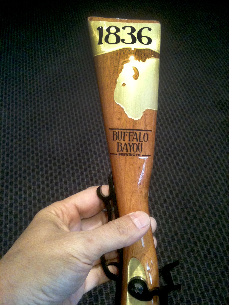 Buffalo Bayou Brewing Company - 1836 Tap Handle